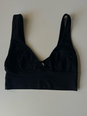 Organic Cotton Bra Eco Intimates  Shanti Vee Longline Bra